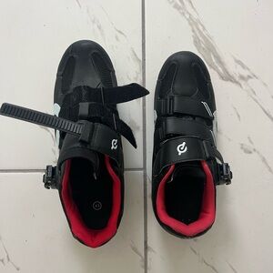 Women's Black Cycling Sneakers